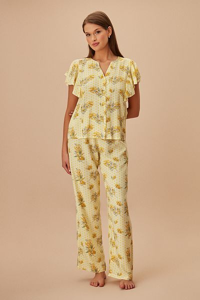 SUWEN Yelena Masculine Pajama Set