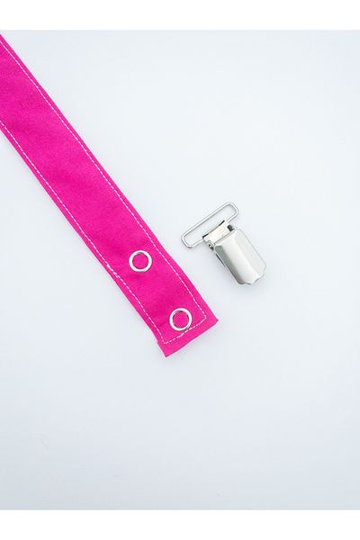 Le Petite Histoire Pacifier Hanger - Pacifier Chain 100% Cotton - Washable