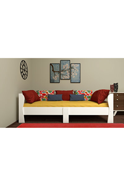 MyMob Mobilya KOPYA - Oval Kenar Mdf Sedir Karyola- Kaliteli Ve Uygun 100x200