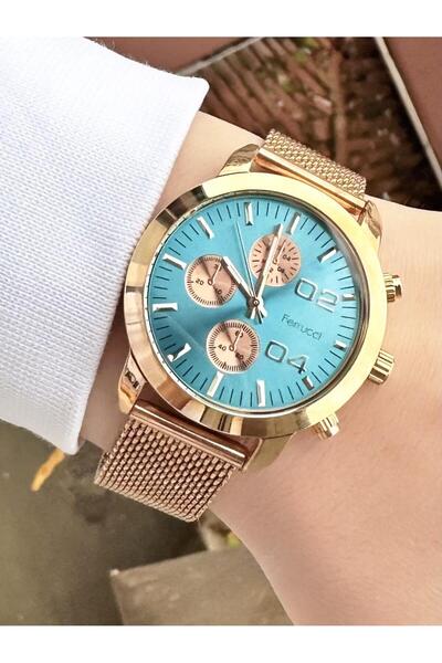 Ferrucci  Kadın Hasır Kordon Kol Saatİ