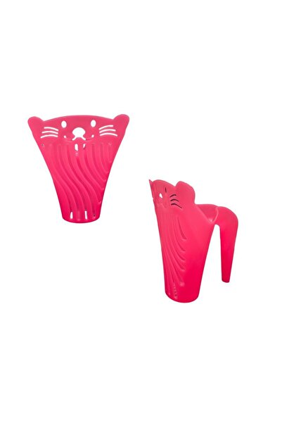 Glipet Plastik V Kedi Figürlü Kum Küreği Pembe