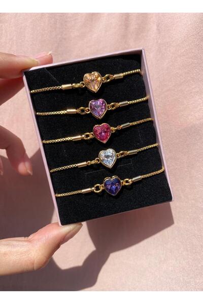 h&b design jewel Heart Jewelled Bracelets