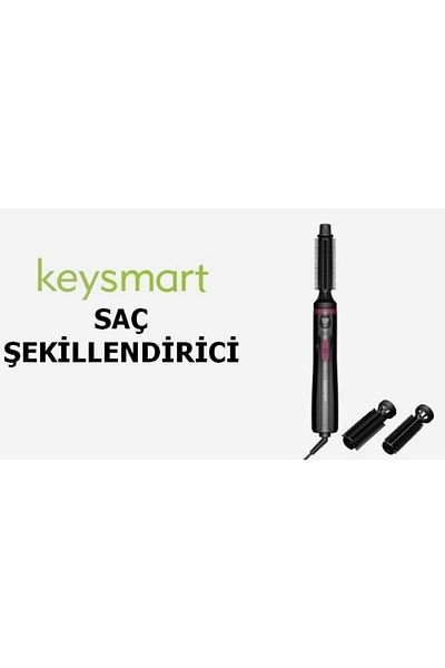KEYSMART 790s Model Plastic Hair Styler - 190 Degree, Black C, 220-240V - None, 2 Years