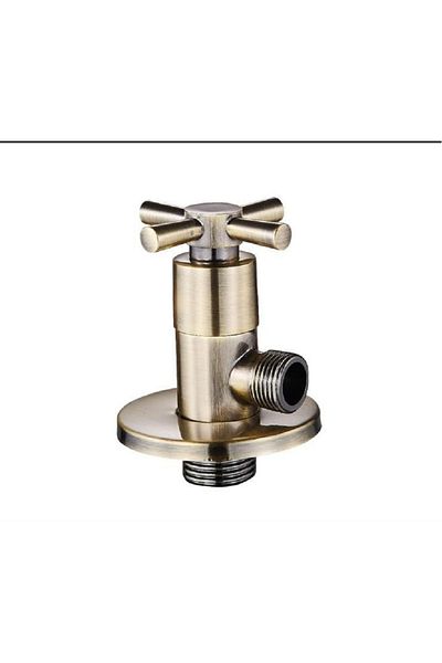 İSAOĞLU YAPI Matte Gold Bidet Tap 2 Pieces Set Matte Gold Bidet Tap Brass