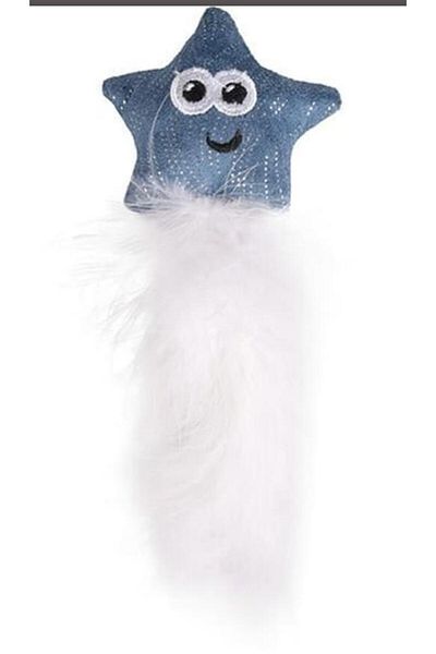 Flamingo Medy Star Cat Toy Blue 17 cm