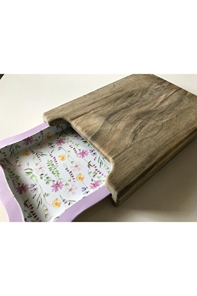 Mitra Grup Tepsili Ahşap Doğrama Tahtası-kesme Tahtası-hazneli Kesme Tahtası