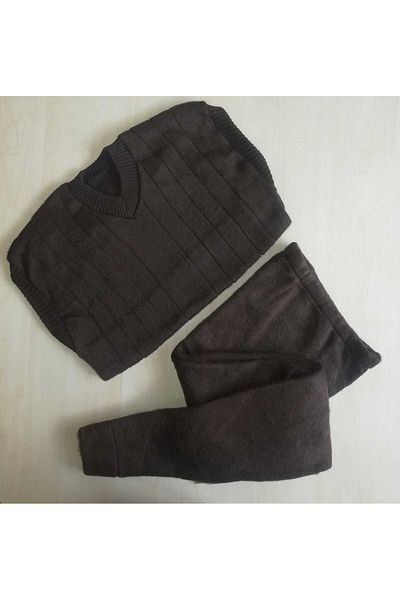dressmix Комплект бельо от естествена камилска вълна унисекс