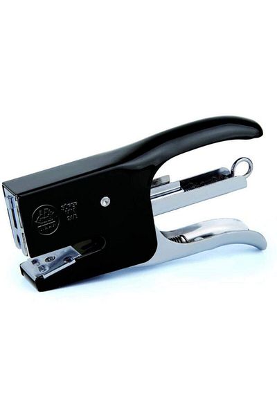 DENİZ Delta Mini Stapling Machine - Steel Clamp Type, No: 24/6 107 Black