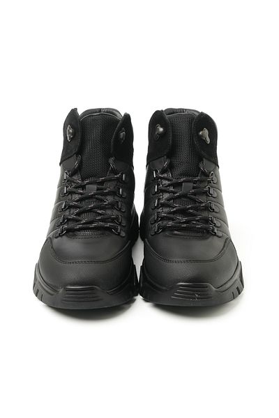 John May Men's Boots SA-MP1766-3611 John May 9160-BLACK TREK - BLACK PRAG