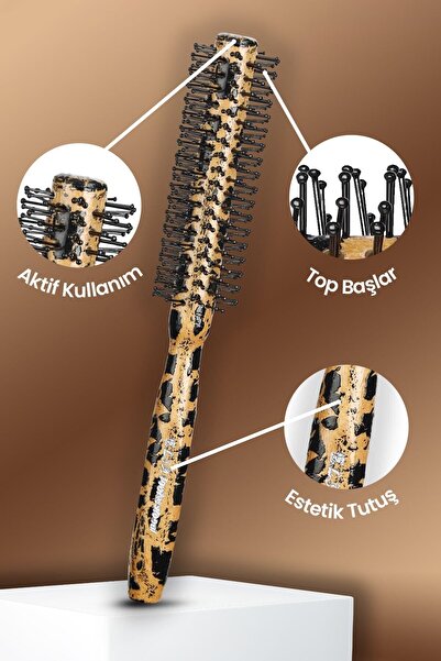 ELSA Επαγγελματική βούρτσα μαλλιών 49 Cobra για άνδρες