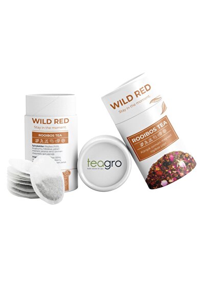 Teagro Wild Red - Orman Meyveli Roybos Çayı - 24' Lü Çay Poşeti