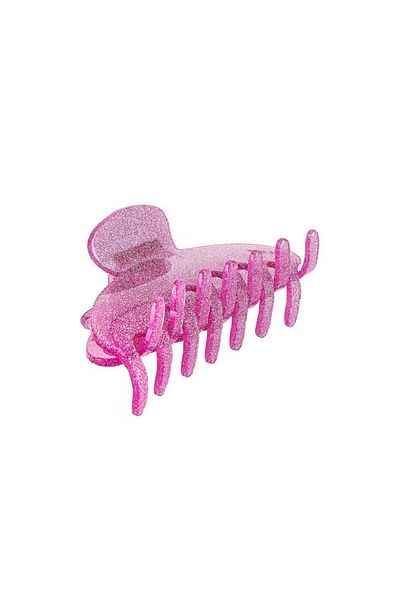 Roberta Lorenz Women's Silvery Pink Tight Hair Clip, Quality 10 Cm Bone Latch Buckle Buy 4 Pay 3