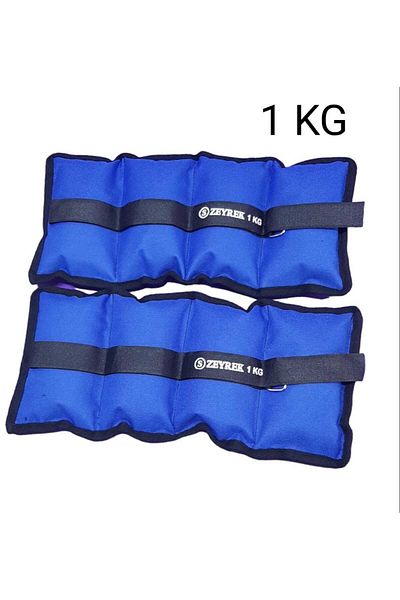 S ZEYREK 1 kg × 2 bucăți, în total 2 kg, set de greutăți pentru întărirea mușchilor mâinii, piciorului, încheieturii mâinii, sac de greutăți de nisip