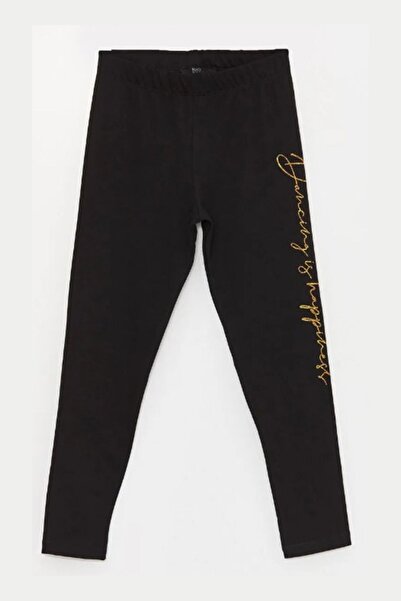 Black&Small Girl's Printed Tights