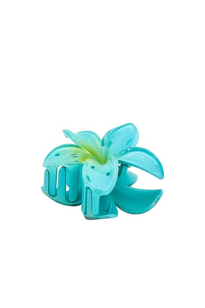 Roberta Lorenz Blue Lotus Latch Buckle| Flower Buckle| Aloha| Plumeria Creation Buy 4 Pay 3