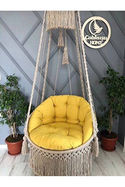 elegant concept makrome salıncak minderi sadece minder takımı