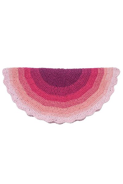 Spagettiyarn Νήματα πλεξίματος Macrame Ombre Pink Roses