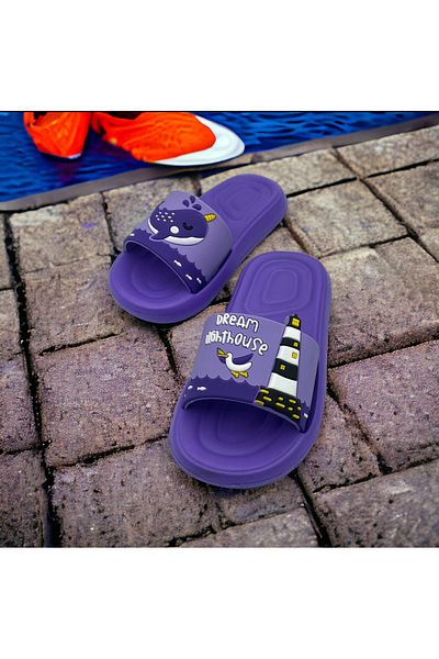 GEZER ANATOMIC SOLE NON-SLIP SOLE POOL SEA HOME STREET KIDS SLIPPERS
