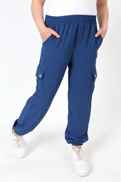 Jannock Pantaloni de vară cu talie elastică confortabili pentru fete