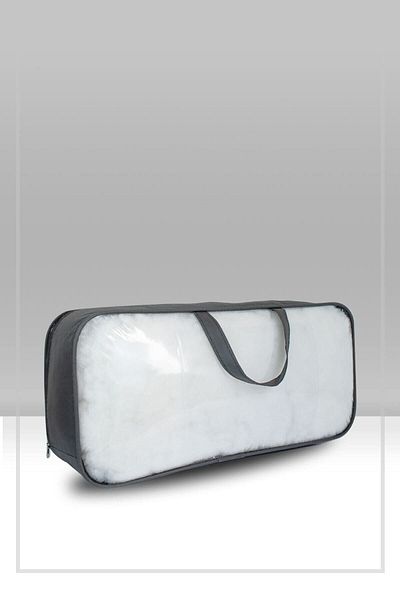 Vedsey 60X30X18 cm Pvc & Transparent & Wire Luggage Holder