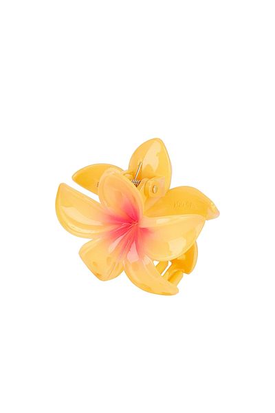 Roberta Lorenz Orange Lotus Latch Buckle| Flower Buckle| Aloha| Plumeria Creation