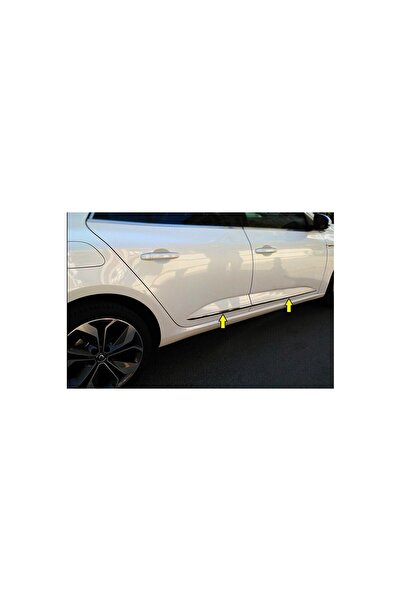 OTOTUNING53 Renault Megane 4 Yan Kapı Çıtası Paslanmaz Çelik Krom 4 Prç