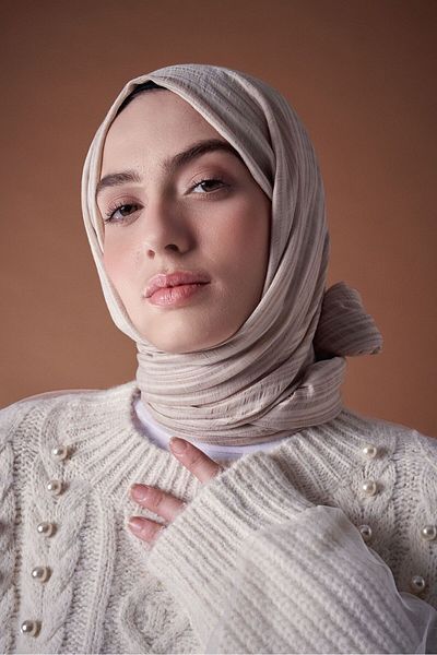 Modakaşmir إبرة شال من سلسلة Misto Cotton