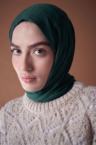 Modakaşmir Σειρά Bamboo Shawl Sea Green