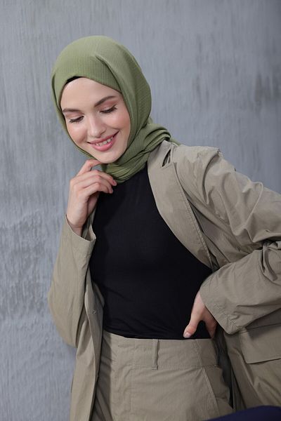 Modakaşmir Πράσινο τσάι σαλιάρας σειράς Cosy Cotton
