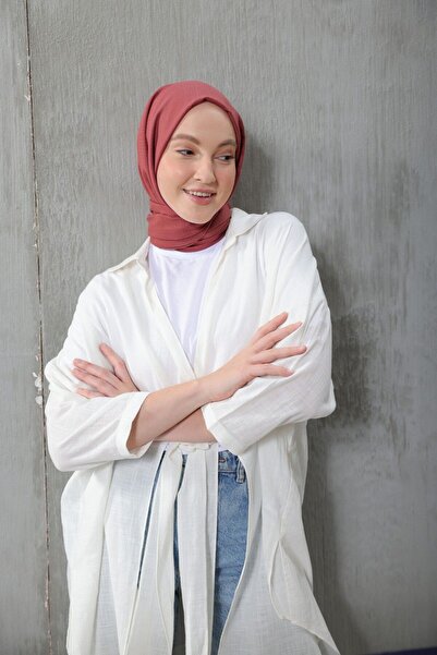 Modakaşmir Σειρά Cosy Cotton Σάλ Dusty Rose