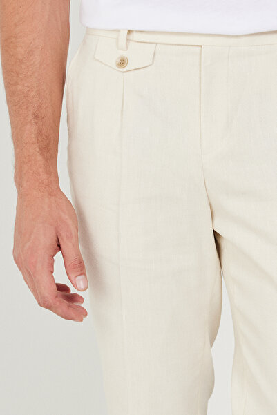 ALTINYILDIZ CLASSICS Pantaloni Dobby slim fit cu buzunare laterale