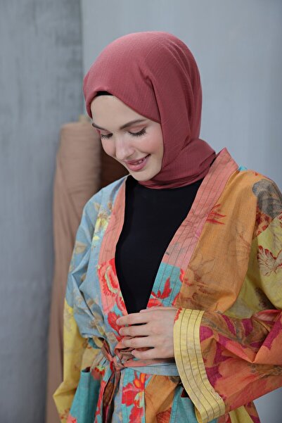 Modakaşmir Cosy Cotton Serisi Şal Marsala