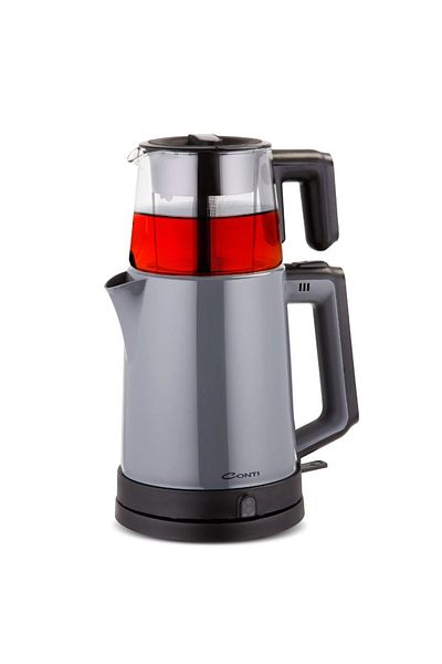 CONTİ Anthracite Conti Ctm-200 Styl Plastic Tea Maker