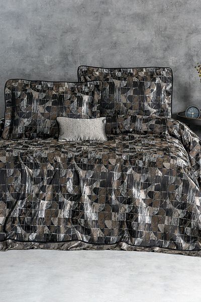 Cotton Box Кувертюра за двойно легло Milan Brown Smart