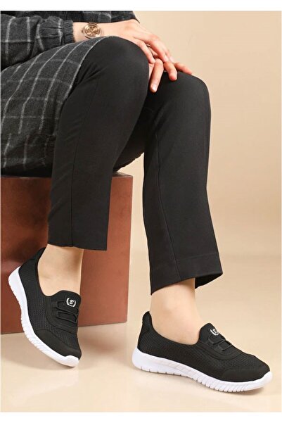 AlbiShoes حذاء راقصة الباليه للسيدات بدون أربطة سهل الارتداء للمشي اليومي، حذ...