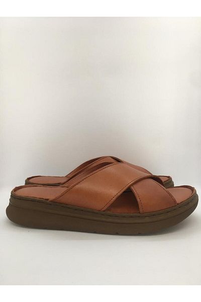 Ortopedia Leather Women's Slippers 1742-1596 Tan