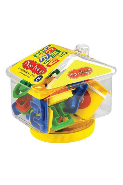 HEROES Household Boxed Letter Molds and Play Dough