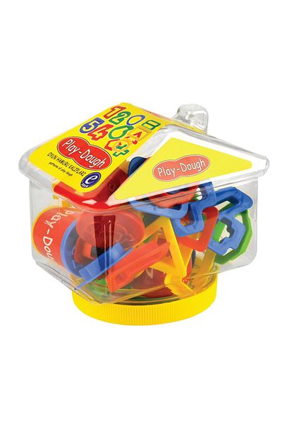 HEROES House Boxed Number Molds and Play Dough