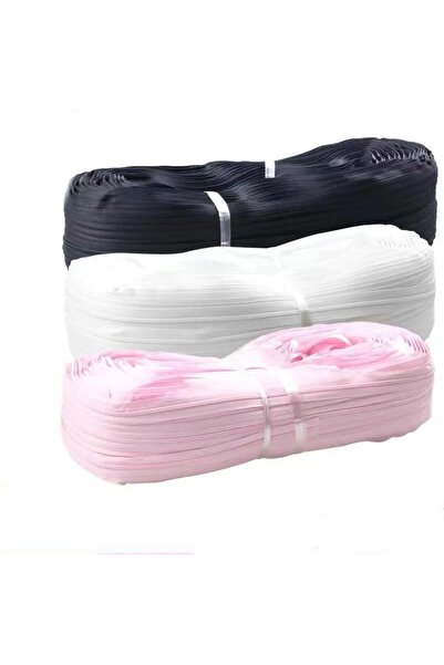 SELÇUK SÖNMEZ Siyah Renk Fermuar 20 Adet Siyah Başlık