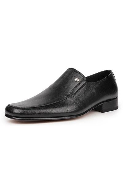 Pierre Cardin 3603 Ανδρικά Μαύρα Δερμάτινα Παπούτσια από Γνήσιο Δέρμα