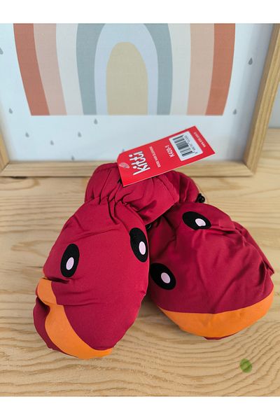 Monkabox 1-4 Years Old Baby-Child Single Finger Snow Gloves Waterproof Dogfish Model