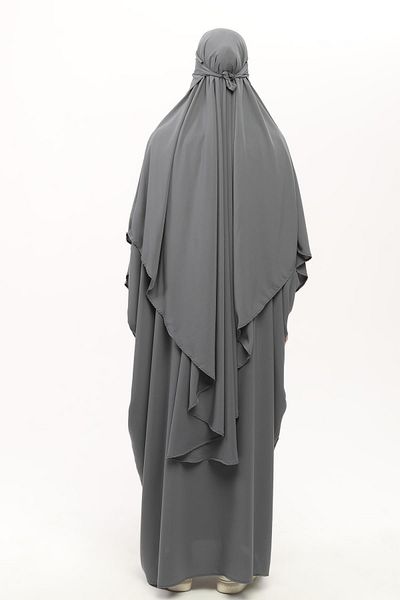 Altobeh Sultanbaş Σεντόνι Γάμου Cilbab Khimar Abaya Λαβή Ελαστικό που κυριαρχεί με Πέπλο Ferace Medine Silk