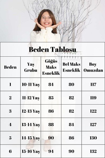 Asortik Kids Κοριτσίστικο φόρεμα Hijab από ύφασμα σιφόν με φόδρα σε μακρύ μήκος
