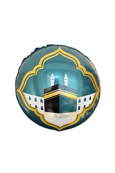 parti sürprizi ترحيب رمضان الكعبة على شكل بالون فويل