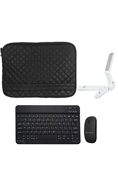 Microcase Xiaomi mi pad 6 11 inch Kapitone Tablet Çanta + Bluetooth Klavye + ...