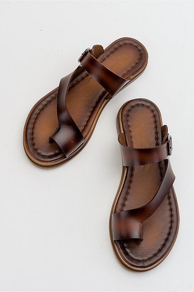 Lively Stylish Papuci confortabili cu detalii din piele Alchemy