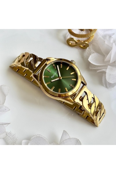 Ferrucci FERRUCCİ KADIN KOL SAATİ (GREEN)