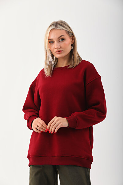 Batı Styling Φούτερ Ice Crew Neck Oversize