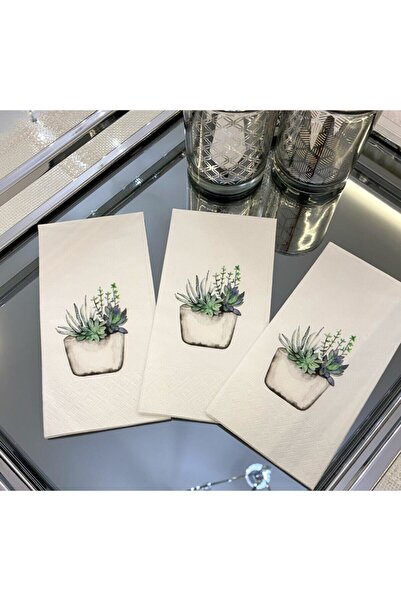 busrasdesign مناديل العرض النضرة 16 قطعة