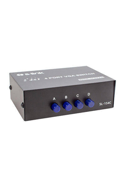 Powermaster VGA-15-4 4 في 1 خارج VGA جامع التبديل